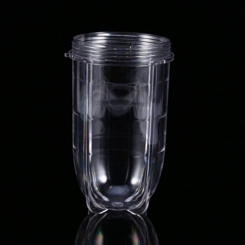 Pièces de rechange en plastique de tasse de presse-agrumes accessoires de remplacement de mélangeur juicer tasse haute ou courte transparente