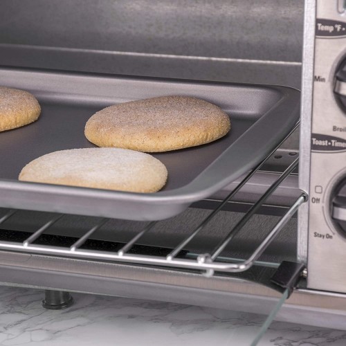 OvenStuff Moule à biscuits anti-adhésif avec grille de refroidissement antiadhésive.