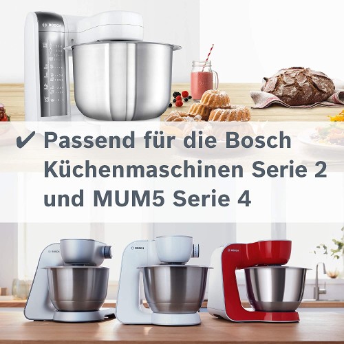Bosch Hausgeräte MUZ45SV2 Accessoire Bosch pour pâtisserie métallique