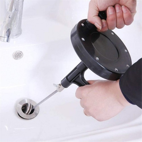 Ménage manuel de tuyau d'égout blocage outil de tuyau de dragage toilette salle de bain cuisine évier tuyau de cheveux déboucher outils nettoyeurs de drain