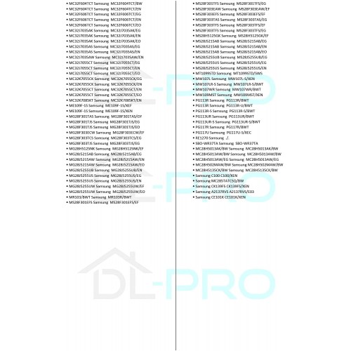 DL-pro Fusible pour Samsung DE91-70061A DE9170061A 5KV 0,8A 800mA pour micro-ondes