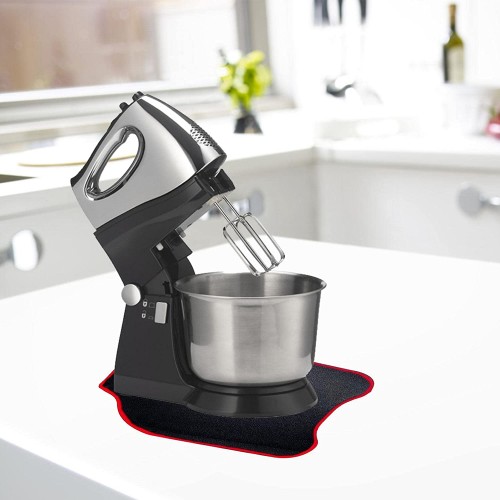 Jayehoze Mixer Slider Mat Tapis de glissement pour robot de cuisine Kitchen Aid Tapis de glissement pour friteuse à air chaud machine à café mixeur blender et grille-pain
