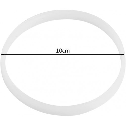 4 Pcs D'étanchéité O-ring 10 cm Blanc En Caoutchouc D'étanchéité O-ring Joint Pièces De Rechange pour Presse-agrumes Blender Joint Remplacement Joints