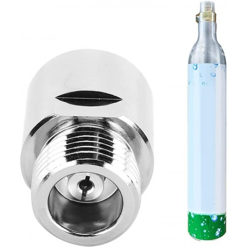 Adaptateur de cylindre de CO2 filetage femelle TR21-4 à filetage mâle CGA320 régulateur de baril de bière fait maison accessoires de fabricant de soda CO2 pour SodaStream Soda-Club