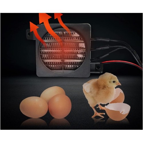 SSDMJ 35 0w 220v-Radiateur 2 4V DC-Chauffage électrique thermostatique de Ventilateur PTC Chauffe-Ventilateur Chauffant élément incubateur d'œufs